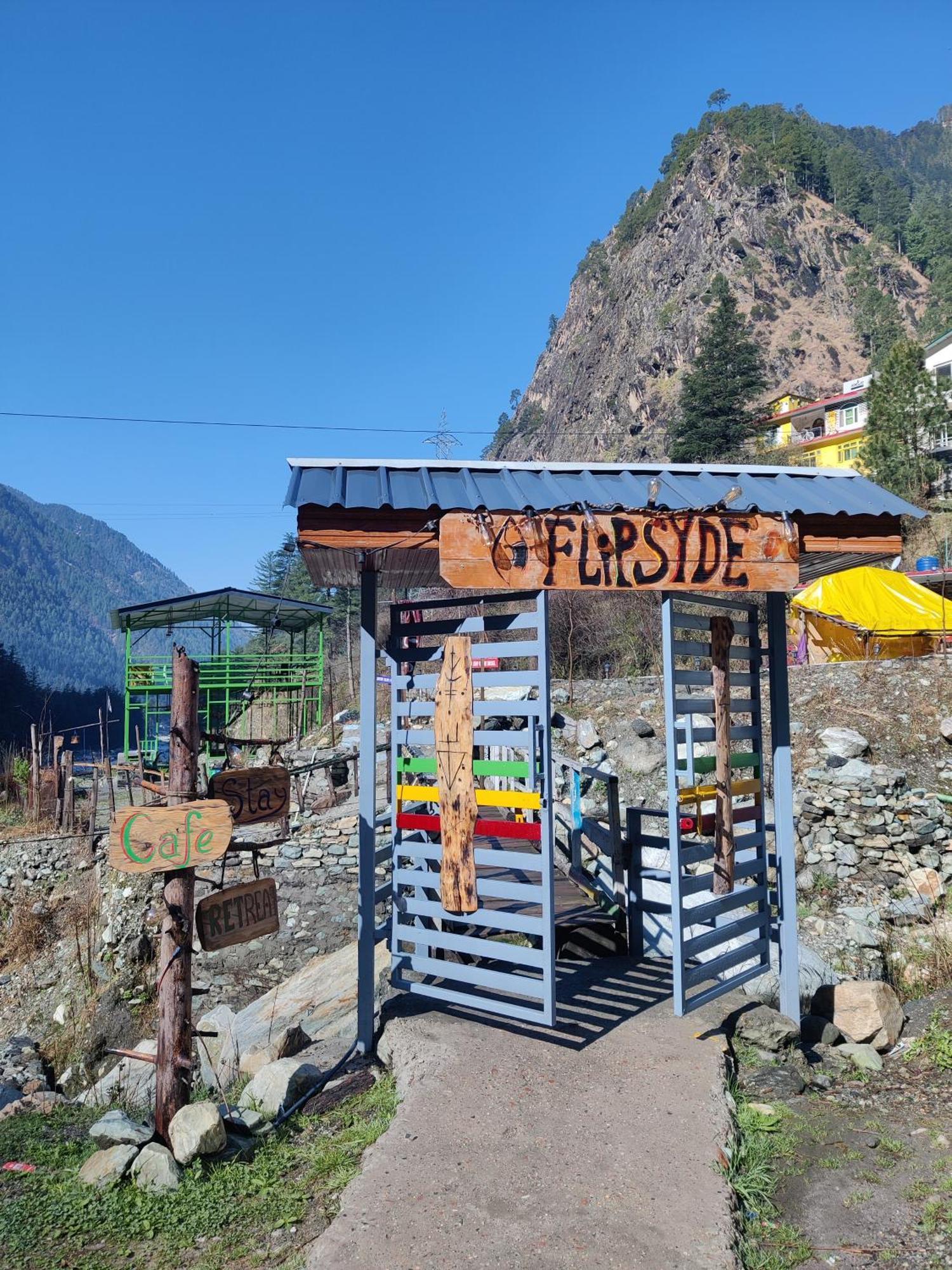 Flipsyde Retreat Hotel Kasol Exterior foto